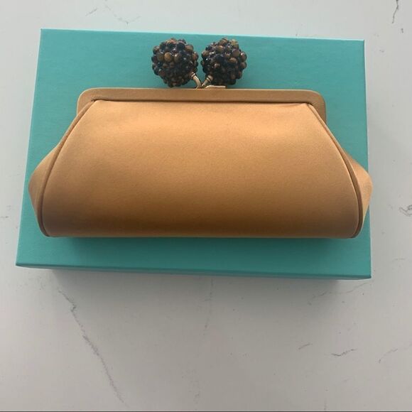 Tiffany & Co. Morgan Clutch - Gold - New - Picture 7 of 14